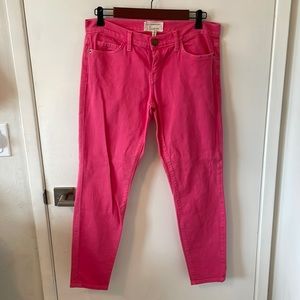 CURRENT/ELLIOTT Pink Denim Jeans, size 29